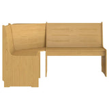 Vidaxl hoekbank reine 151 cm massief grenenhout honingbruin