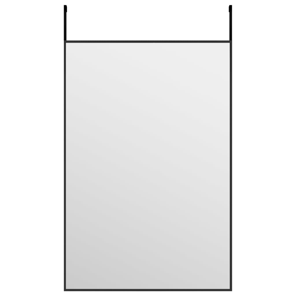 Vidaxl Door Mirror 40x60 cm glas og aluminium sort