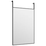 Vidaxl Door Mirror 40x60 cm glas og aluminium sort