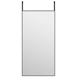 Vidaxl Door Mirror 40x80 cm glas og aluminium sort