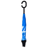 Vidaxl parapluie C-Handle 108 cm noir
