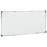 Vidaxl whiteboard Magnetic 110x60 cm stål hvid