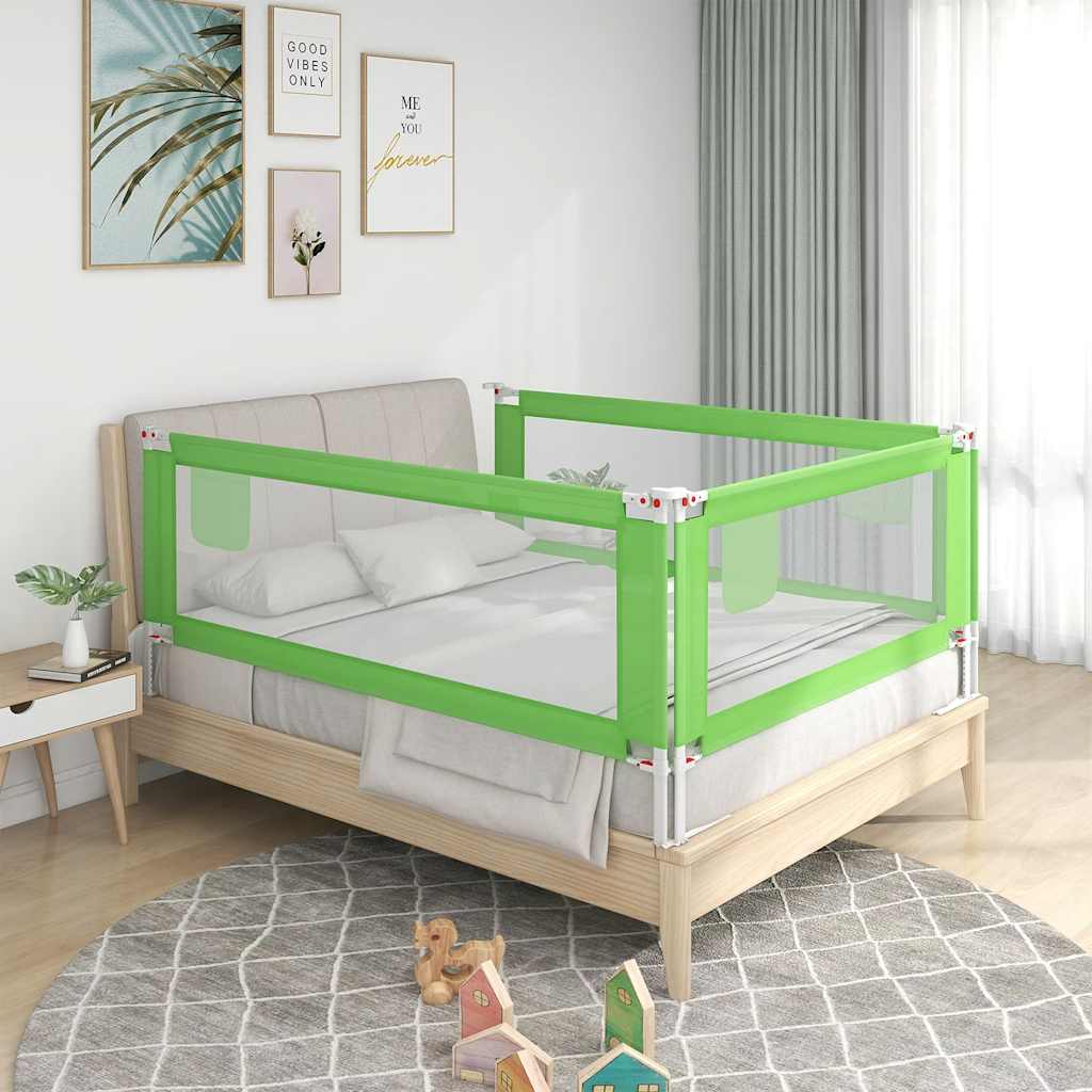 Vidaxl Bed Chart Toddler 100x25 cm stofgrøn