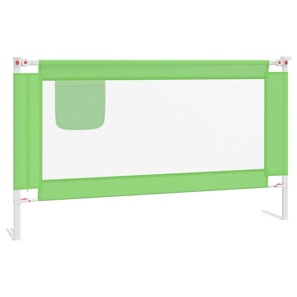 Tableau de lit Vidaxl Toddler 140x25 cm Tissu vert