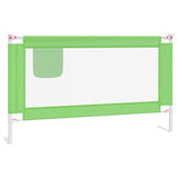 Tableau de lit Vidaxl Toddler 140x25 cm Tissu vert