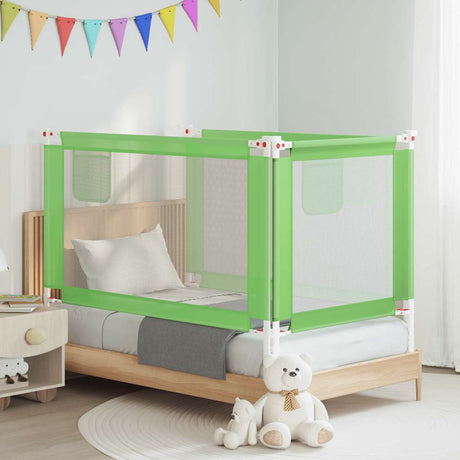 Tableau de lit Vidaxl Toddler 140x25 cm Tissu vert