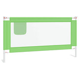 Tableau de lit Vidaxl Toddler 160x25 cm Tissu vert