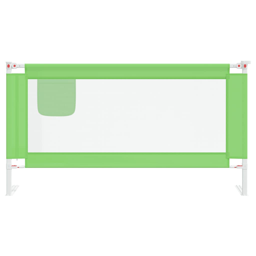 Tableau de lit Vidaxl Toddler 160x25 cm Tissu vert