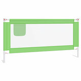 Vidaxl Bedhek Toddler 180x25 cm de tela verde