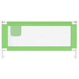 Tableau de lit Vidaxl Toddler 190x25 cm Tissu vert