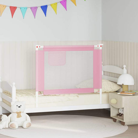 Tableau de lit Vidaxl Toddler 100x25 cm tissu rose