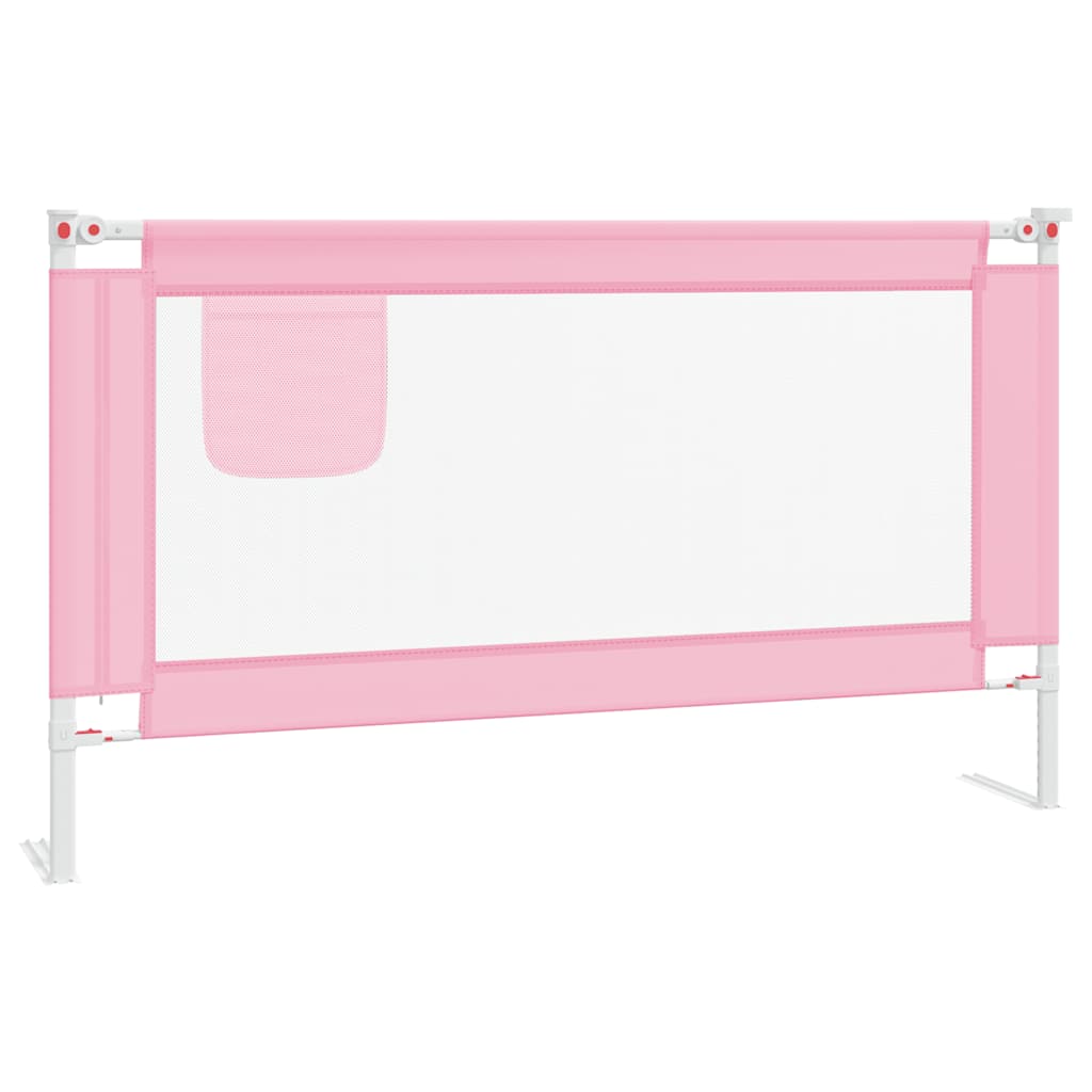 Vidaxl Bed Chart Toddler 140x25 cm tessuto rosa