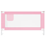 Vidaxl Bed Chart Toddler 160x25 cm tessuto rosa