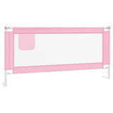 Tableau de lit Vidaxl Toddler 190x25 cm tissu rose