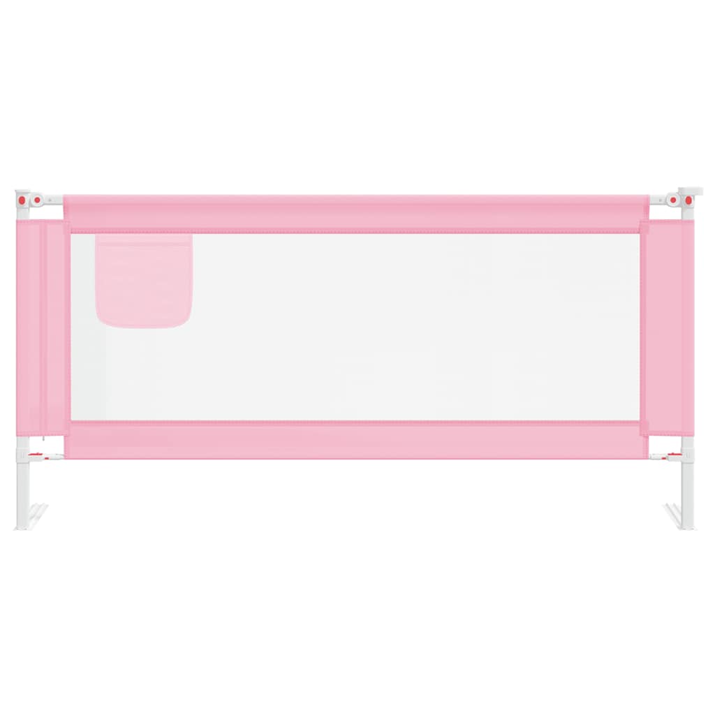 Tableau de lit Vidaxl Toddler 190x25 cm tissu rose