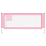 Tableau de lit Vidaxl Toddler 200x25 cm tissu rose