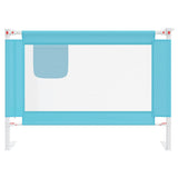 Vidaxl Bettdiagramm Kleinkind 90x25 cm Stoff blau