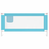 Tableau de lit Vidaxl Toddler 190x25 cm Tissu bleu