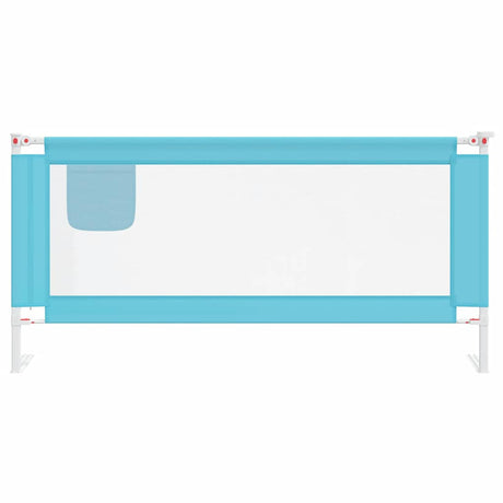 Tableau de lit Vidaxl Toddler 190x25 cm Tissu bleu