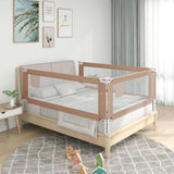 VIDAXL -BED -Diagramm Kleinkind 120x25 cm Stofftaupe