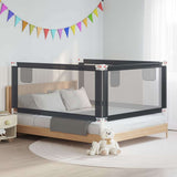 Tableau de lit Vidaxl Toddler 180x25 cm tissu gris foncé