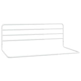 Vidaxl Bedhek Bank-bain (76-137) x55 cm de fer blanc