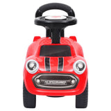 Vidaxl Walking Car Red