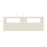 Vidaxl Prainding Mur avec Windamen 6x2 M Crème -Colored