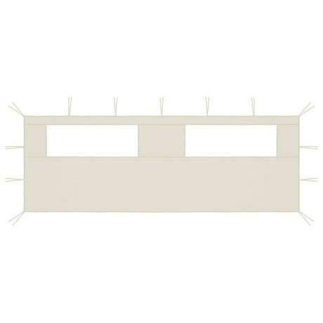 Vidaxl Prainding Mur avec Windamen 6x2 M Crème -Colored