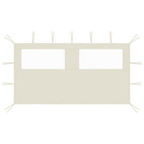 Vidaxl Prainding Mur avec Winders 4x2 M Crème colored