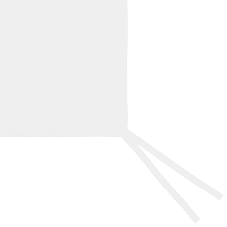 Vidaxl Mur de pragnement avec enrouleur 4x2 m blanc