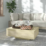 Vidaxl salontafel 85x55x31 cm bewerkt hout sonoma eikenkleurig