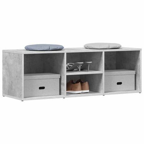 Banc de rangement de chaussures Vidaxl 105x35x35 cm Prix en béton en bois transformé