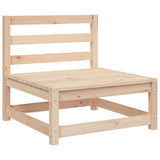 Vidaxl 2-delige loungeset met kussens massief grenenhout