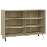 Vidaxl dressoir 103,5x35x70 cm bewerkt hout sonoma eikenkleurig