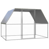 Vidaxx poulailler extérieur pour poules 3x2x2 m acier galvanisé