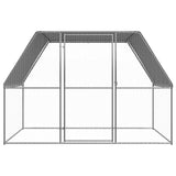 Vidaxx poulailler extérieur pour poules 3x2x2 m acier galvanisé