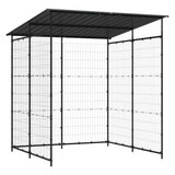 Vidaxl Bicycle Shed 190x190x222 cm en acier noir