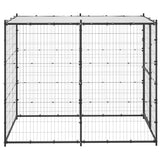 Vidaxl Dog Kennel per l'esterno con tetto 110x220x180 cm in acciaio