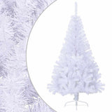 Vidaxl kunstkerstboom ze standardową połową 150 cm PVC White