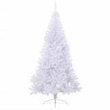 Vidaxl Kunstkerstboom con mezzo pvc a metà 210 cm standard verde