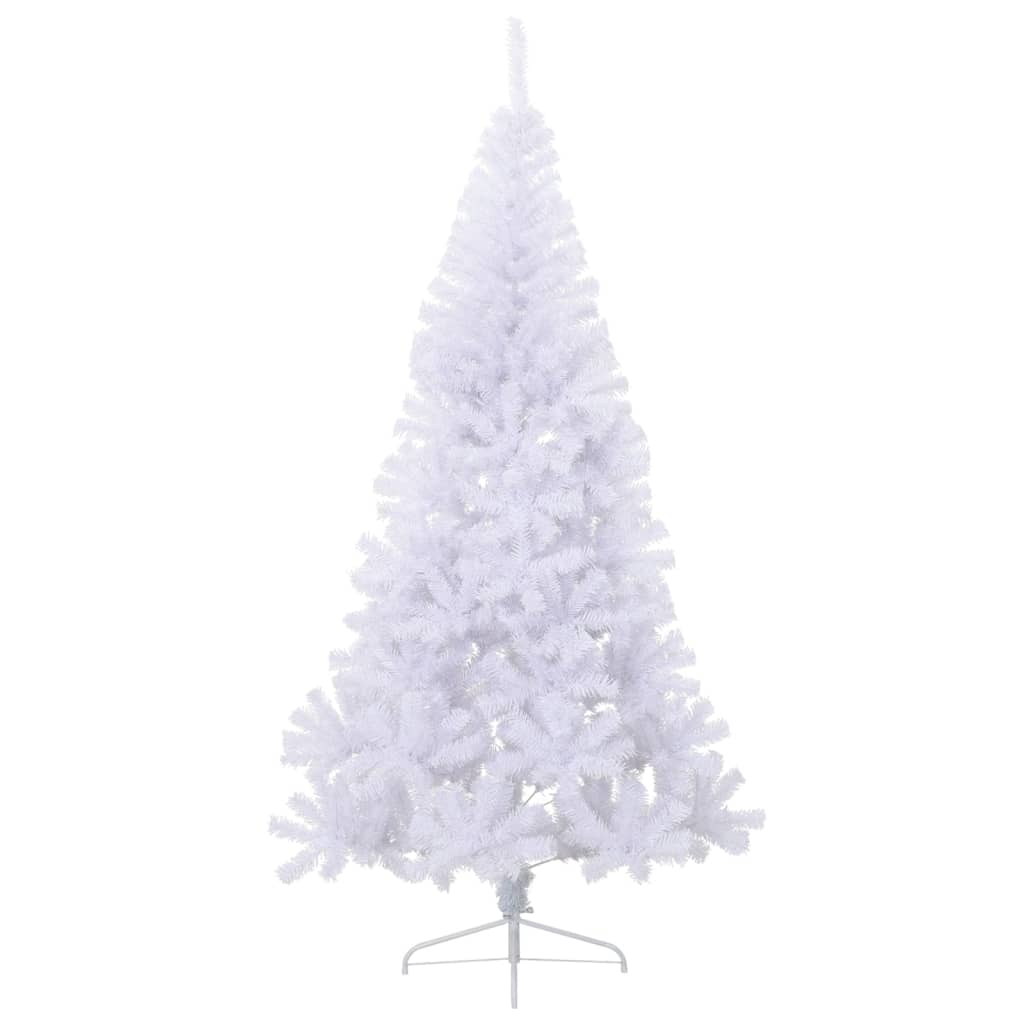 Vidaxl Kunstkerstboom with standard half 240 cm PVC green