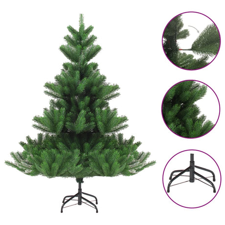 Vidaxl kunstkerstboom nordmann 210 cm vert