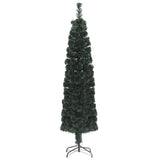 Vidaxl kunstkerstboom avec une fibre optique standard de 150 cm étroite