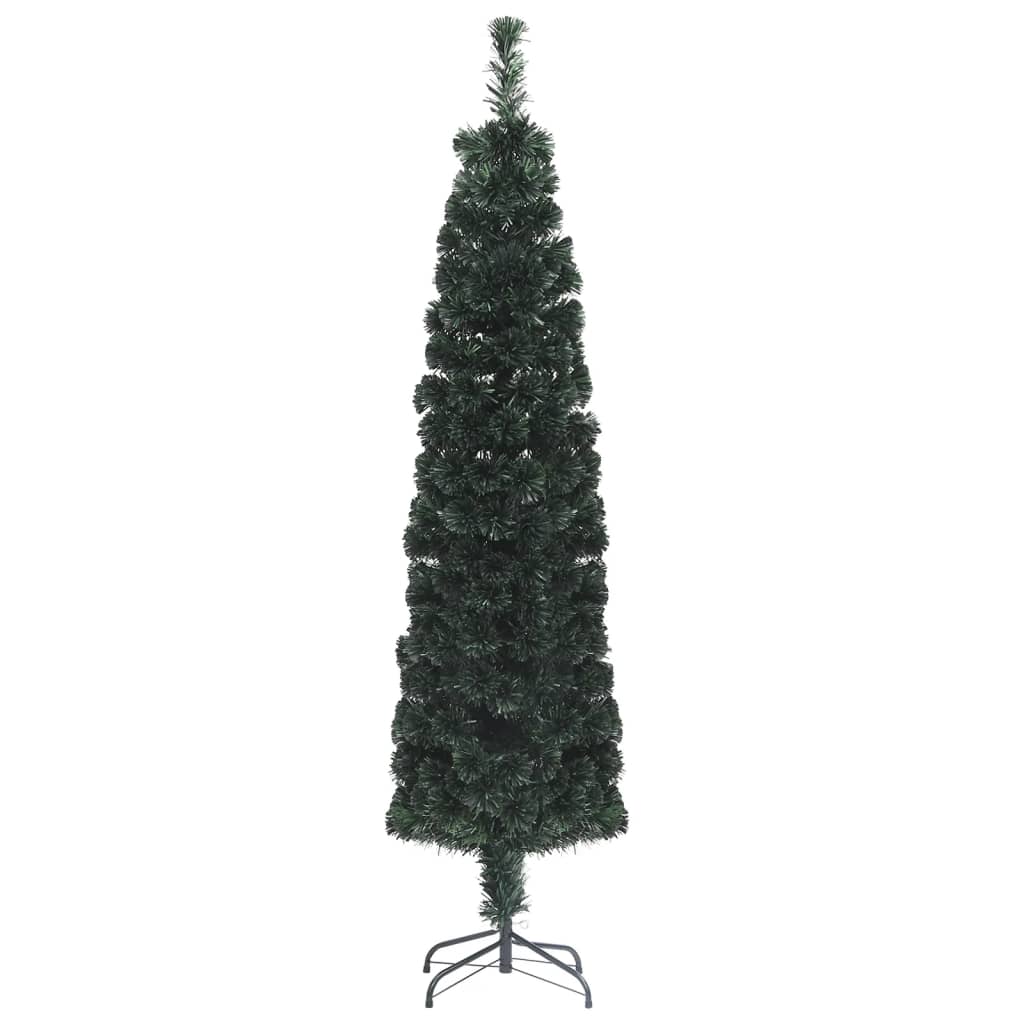 Vidaxl kunstkerstboom ze standardowym wąskim światłowodem 240 cm