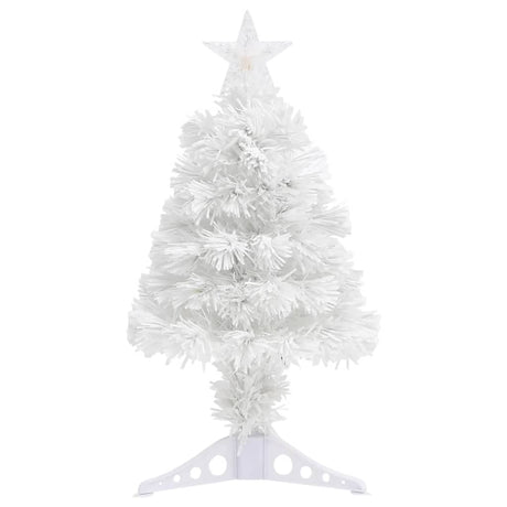 Vidaxl kunstkerstboom avec éclairage 64 cm fibre optique blanc