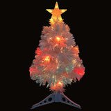 Vidaxl kunstkerstboom avec éclairage 64 cm fibre optique blanc