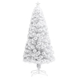 Vidaxl kunstkerstboom avec éclairage 150 cm fibre optique blanc