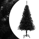 Vidaxl kunstkerstboom avec 120 cm standard noir