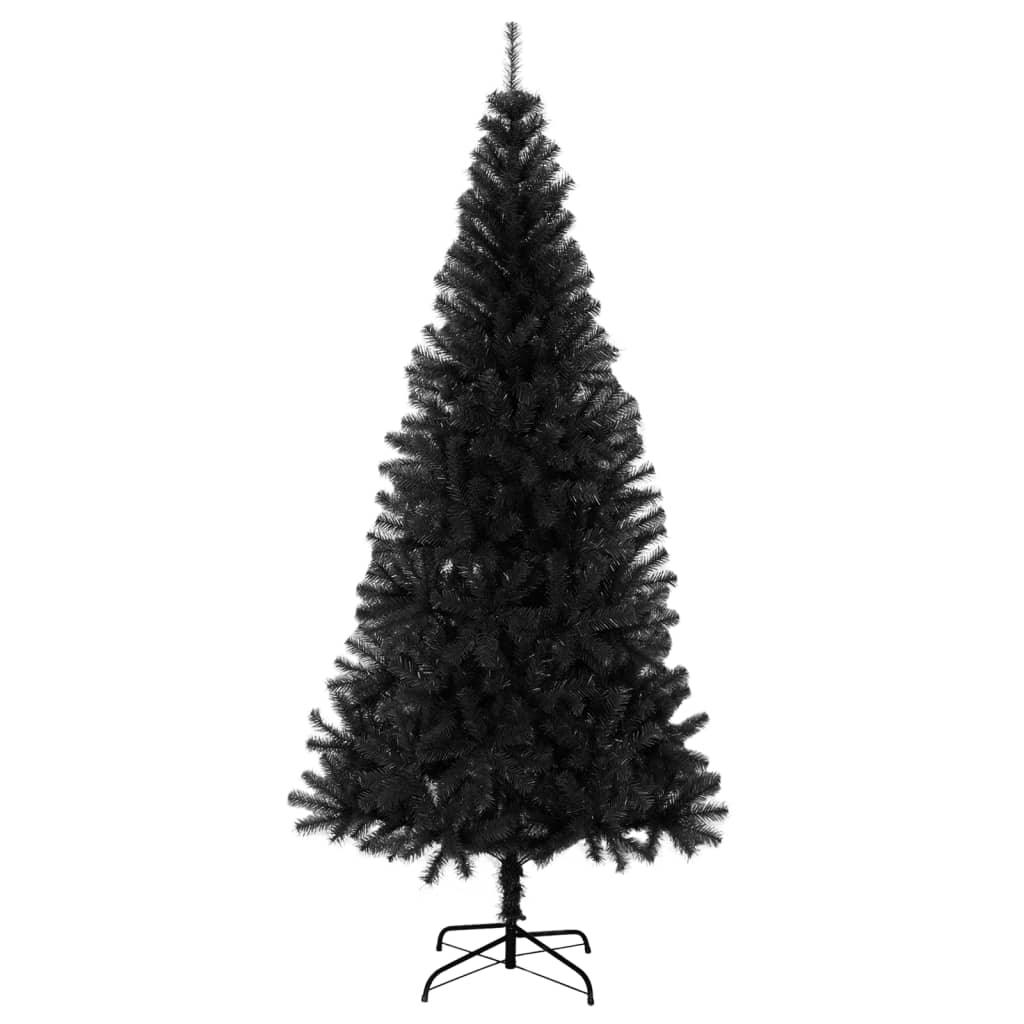 Vidaxl Kunstkerstboom with standard 240 cm PVC Black